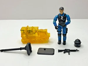VINTAGE HASBRO 1992 G.I JOE COBRA LOOSE ACTION FIGURE D.E.F. SHOCKWAVE COMPLETE - Picture 1 of 12