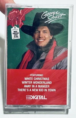 George Strait - Merry Christmas Strait to You, BN Sealed Cassette Tape Foto 1 de 3