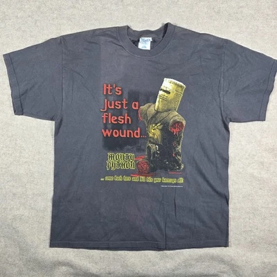 Camiseta Monty Python Hombre XL Negra Impresión Gráfica Comedia Británica Foto 1 de 4