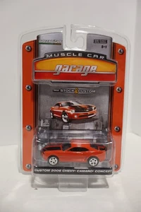 Greenlight Muscle Car Garage Custom 2006 Chevy Camaro Concept 1:64 ORANGE - Picture 1 of 2