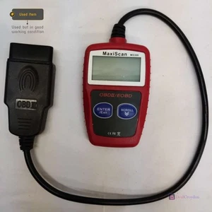 AUTEL MS309 MAXISCAN OBDII/EOBD CODE READER ENGINE DIAGNOSTIC TOOL SCANNER RED - Picture 1 of 4
