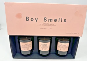 Boy Smells Variety Pack Votive Candles Les Hinoki Fantome Cameo NIB - Picture 1 of 3