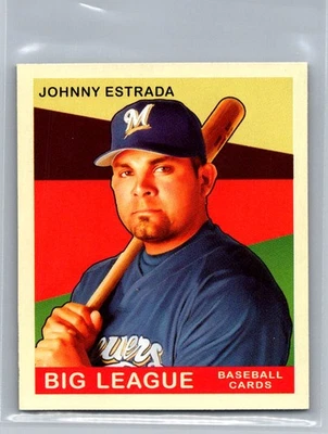 Johnny Estrada 2007 Upper Deck Goudey Milwaukee Brewers #170 - Image 1 of 2