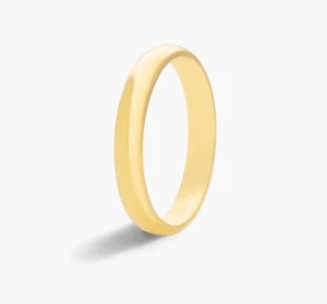 Traditional Band Ring In 18K Gold (3.00mm) - Picture 1 of 2