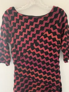 Sangria Multi-Colored Geometric Artsy Career Dress, SZ 10 - Picture 1 of 19