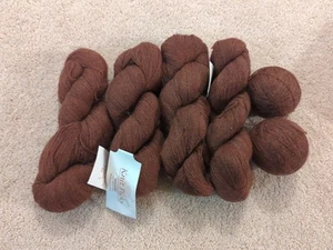 Knit Picks Shadow Merino Wool Yarn Lot of 6 Redwood Forest Heathered Lace Weight - Picture 1 of 5