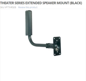 SoundGear Theater Series Speaker Mount Holds up to 50 Pounds #THRS-B - Picture 1 of 5