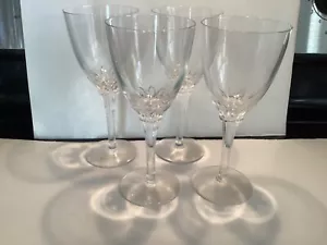 “OSIRIS” by CHRISTOFLE - 4 WHITE WINE GLASSES - 2 SETS OF 4 AVAILABLE - M25 - Picture 1 of 5