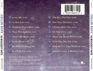 COLLIN RAYE - 16 BIGGEST HITS NEW CD - Picture 1 of 1
