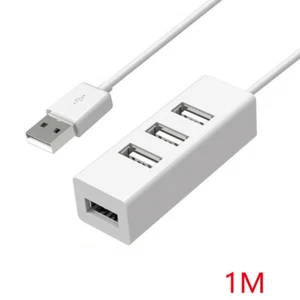 Four-in-one Hub 100cm Mobile Phone Computer Charger Usb Hub Expansion Dock - Photo 1/20