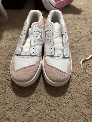 Size 9 - New Balance 550 Pink Sand White W - Image 1 of 4