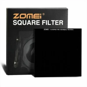 ZOMEI 4X4 square filter ND64 ND1000 Neutral Density Glass Filter Light 6 Stops - Picture 1 of 8