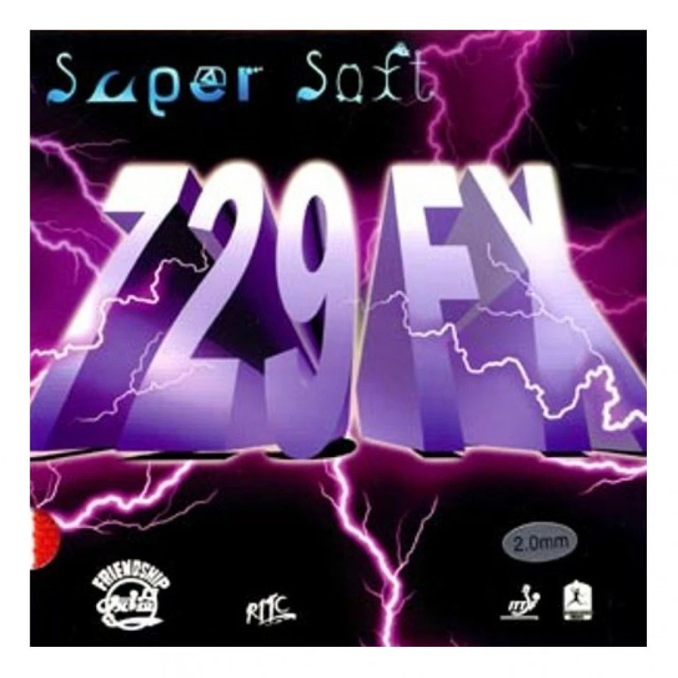 Goma de tenis de mesa súper suave Friendship 729 Foto 1 de 1