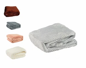 Kuscheldecke Waffel Mikrofaser 160x200 cm Flauschdecke Warm Weich Sofa Bettdecke - Bild 1 von 18