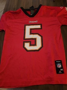 Kids Medium Tampa Bay Buccaneers Red Bucs NFL Reebok Jersey - Picture 1 of 3