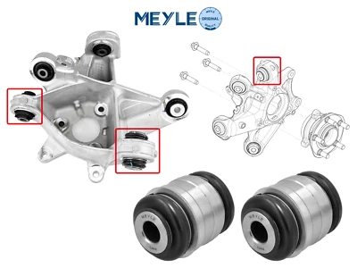 MEYLE REAR AXLE LEFT RIGHT KNUCKLE HUB BUSH KIT FOR TESLA MODEL 3 Y S 5YJY 2013- - Image 1 of 4