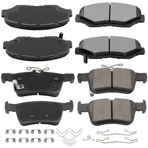 Front and Rear Ceramic Brake Pads Kit for 2016-2020 2021 Honda Civic 1.5L 2.0L - Picture 1 of 6