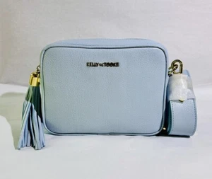 Kelly-Tooke Umhängetasche Himmelblau Pebbled Kalbsleder Jess Box - Bild 1 von 7