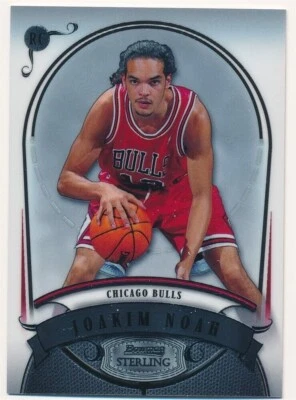 ДЖОАКИМ НОА 2008 BOWMAN STERLING #JN1 RC ДЕБЮТАНТ ЧИКАГО BULLS КАК НОВАЯ - Изображение 1 из 2