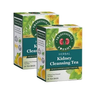 Té orgánico saludable de limpieza renal, té de limpieza renal a base de hierbas, 20 bolsas/caja - Imagen 1 de 13