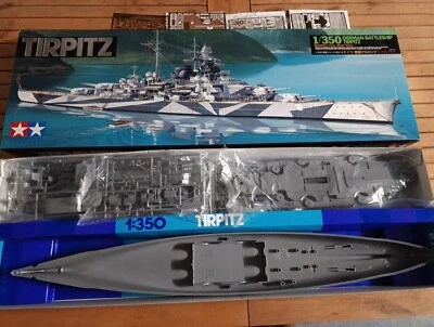 Maquette Cuirassé Tirpitz Tamiya 1/350 - Photo 1/4