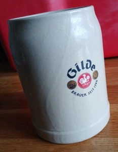 Vintage Gilde Stoneware Bier Beer Stein Mug 0.5ltr - Picture 1 of 3
