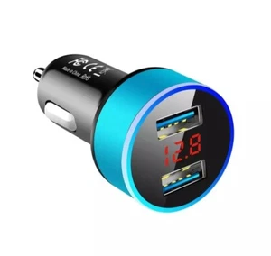2 USB + volt display car - Photo 1/4