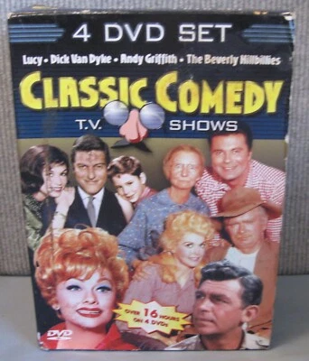 Classic Comedy DVD Box Set--Lucy/Dick Van Dyke/Beverly Hillbillies/Andy Griffith - Image 1 of 4