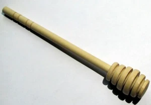 Cuchara de miel, cuchara de miel, tomador de miel, elevador de miel de madera haya natural - Imagen 1 de 1
