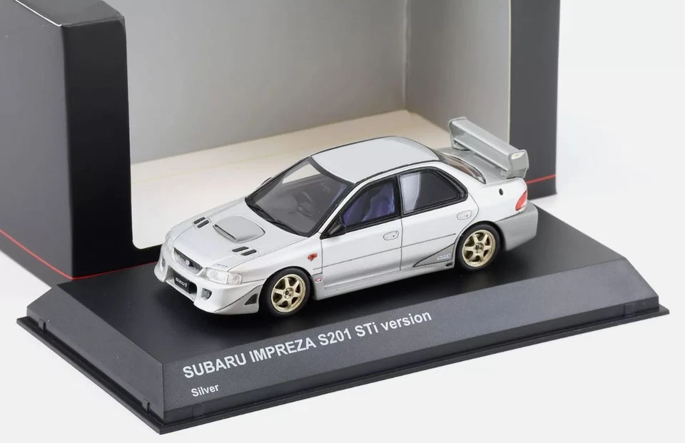 KYOSHO - SUBARU Impreza S201 Argento - 1/43 - KYO43117S - Immagine 1 di 3