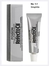 RefectoCil Eyelash Tint Eyebrow Tints 1.1 Graphite For Cover Grey or White Hair