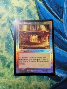 Sacred Foundry - Ravnica Remastered - Foil - (409) - NM - MTG - Picture 1 of 2