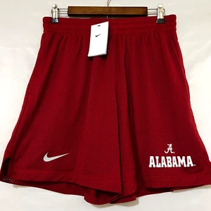 Pantaloncini da calcio Nike Dri-Fit Alabama Crimson Tide da uomo nuovi con etichette a rete grandi DV6745 - Foto 1 di 7