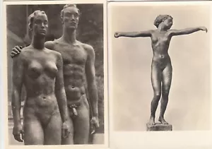Georg Kolbe Lot 7 Postcard Old Erotic in Art Sculpture 2411139 - Picture 1 of 5