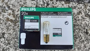 n. 20 LAMPADINE ATTACCO E14 15W 230V 2700K chiara - Foto 1 di 3