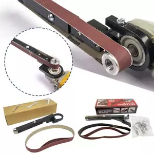Belt Sander Attachment for 100 Electric Angle Grinder Sanding Belt Adapter W9U5 - Picture 1 of 15