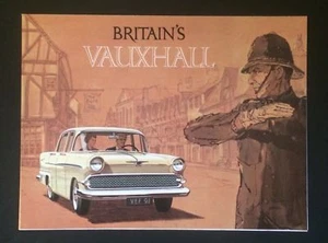 Vintage Rare Sales Brochure Britains Vauxhall Classic Auto Dealer - Picture 1 of 4