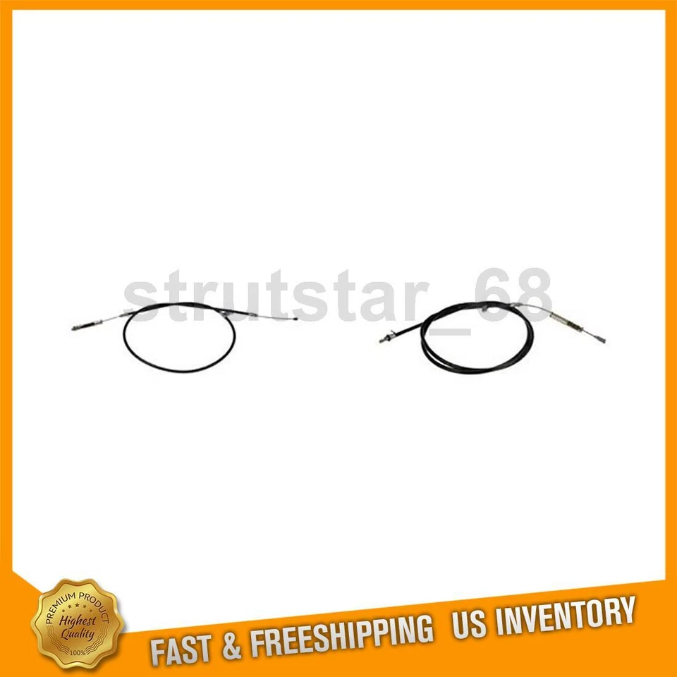 2 cables de freno de estacionamiento traseros para Chevrolet Silverado 1500 1999-2003 Foto 1 de 4