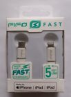 Fifo Fast Charger For Iphone Ipad Ipod Type C 5 Feet Cable
