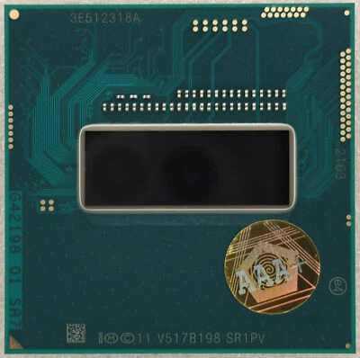 Intel Core i7 4810MQ 2.8GHz quad core 6M SR1PV PGA 946 Notebook Prozessor - Image 1 of 2