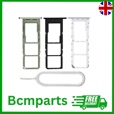 BCMPARTS Für Samsung Galaxy A14 4G Sim Karten Tray Ersatz Micro SD Dual Sim Halter