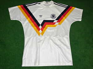 Perfect DFB Deutschland 1988 1990 LARGE Trikot Shirt Jersey Adidas Germany B526