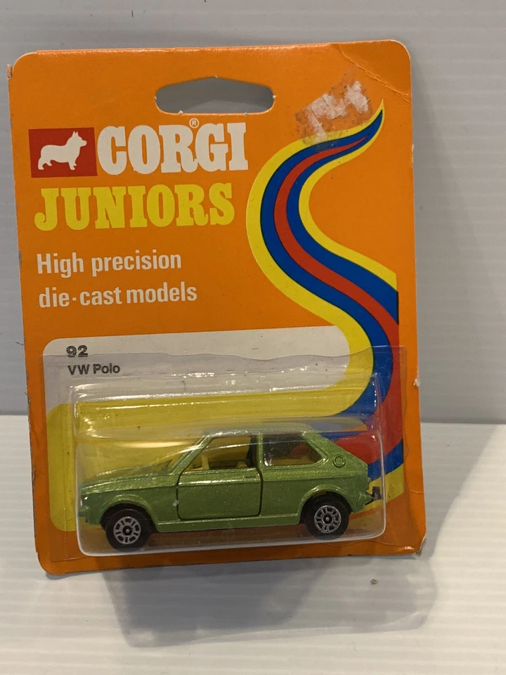 CORGI JUNIOR 92 VW POLO 1/64 SCALE. - Image 1 of 1