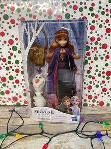 Disney Frozen 2 ANNA Modepuppe - mit aufbaubarem OLAF Figurenset 🌟VHTF🌟 - Bild 1 von 7