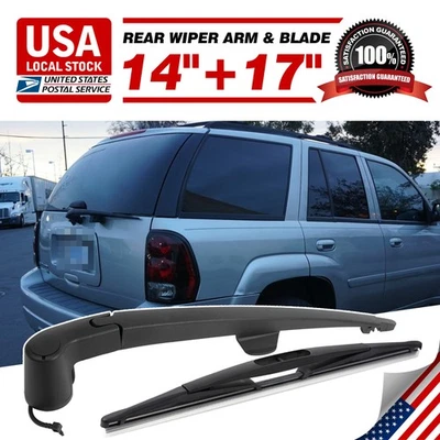 Brazo limpiaparabrisas trasero con juego de cuchillas para GMC Envoy 2007-2009 15232655 Foto 1 de 4