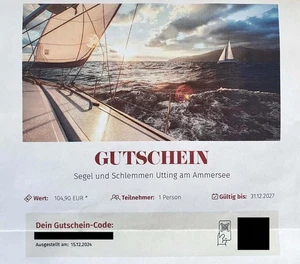 mydays Gutschein 104,90€ - Bild 1 von 1