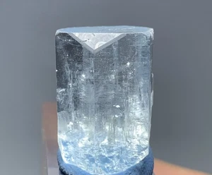 Muestra de cristal terminado aguamarina natural de 36 quilates de Skardu Pakistán  - Imagen 1 de 11