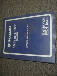 1998 Suzuki GSX-R600W Motorcycle Specifications Ready Reference Manual xz - Picture 1 of 11