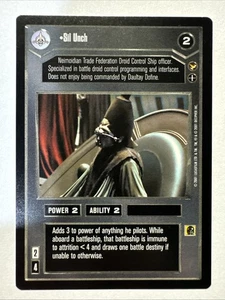 SWCCG: Sil Unch Theed Palace Star Wars CCG Decipher - Picture 1 of 2