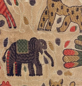 CLARENCE HOUSE Bangala Canyon residuo di lino nuovo - Foto 1 di 1